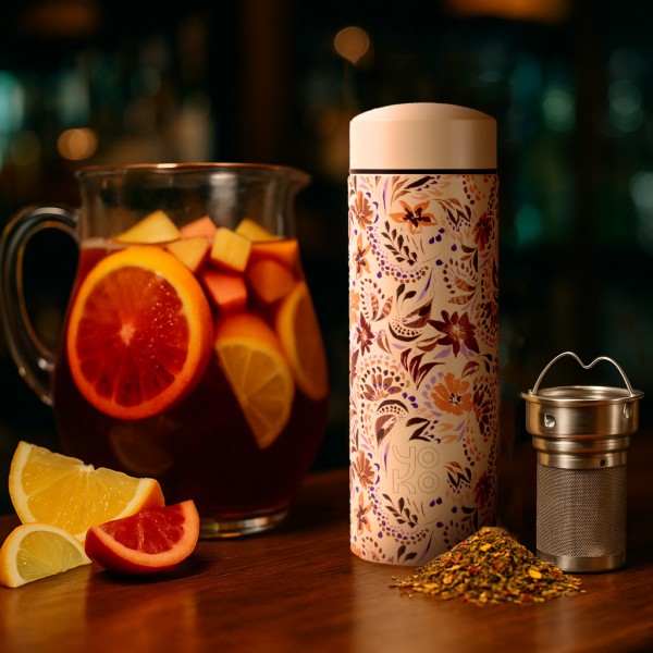 Thermos Bottle with Straw Marbella 500ml, Yoko - 3