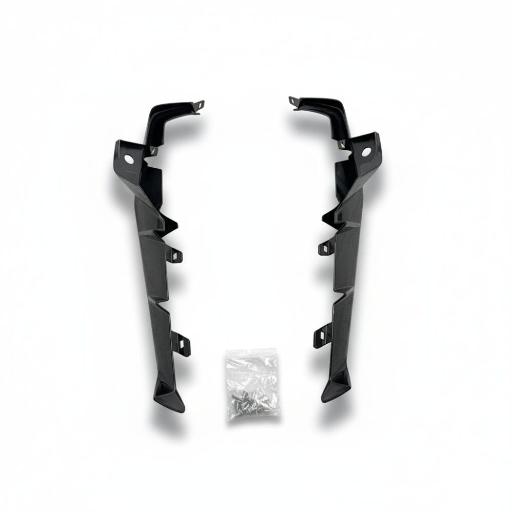 Frontgrill insatser – Blank Svart - 3