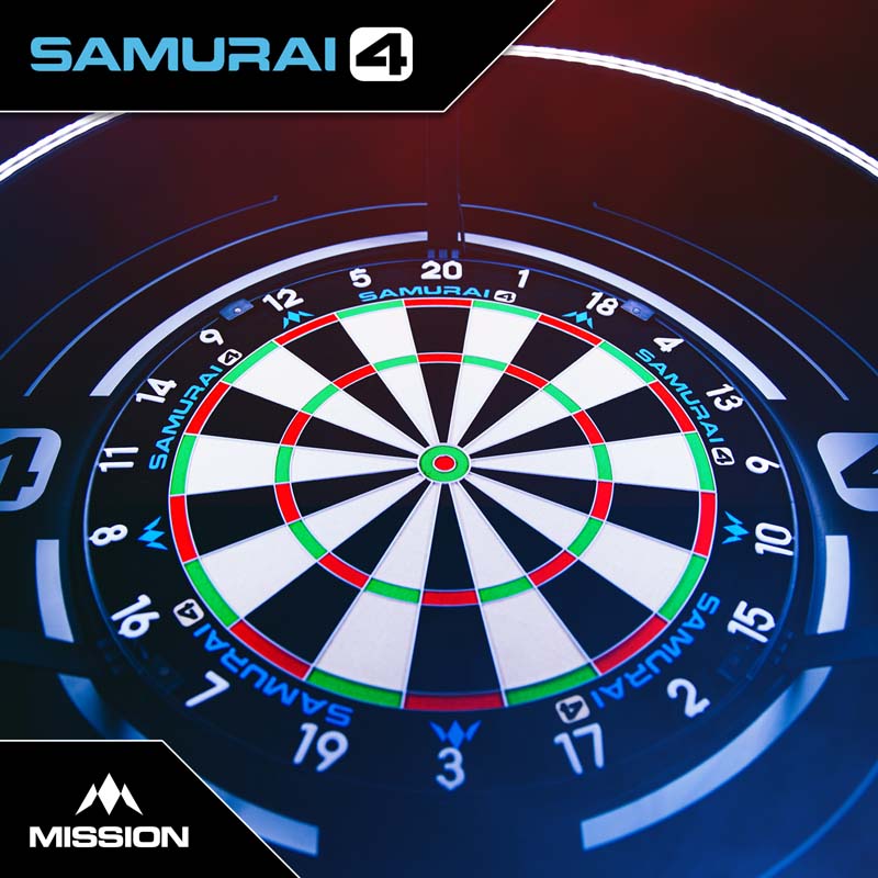 Mission Darttavla Samurai 4 White Spider - 10
