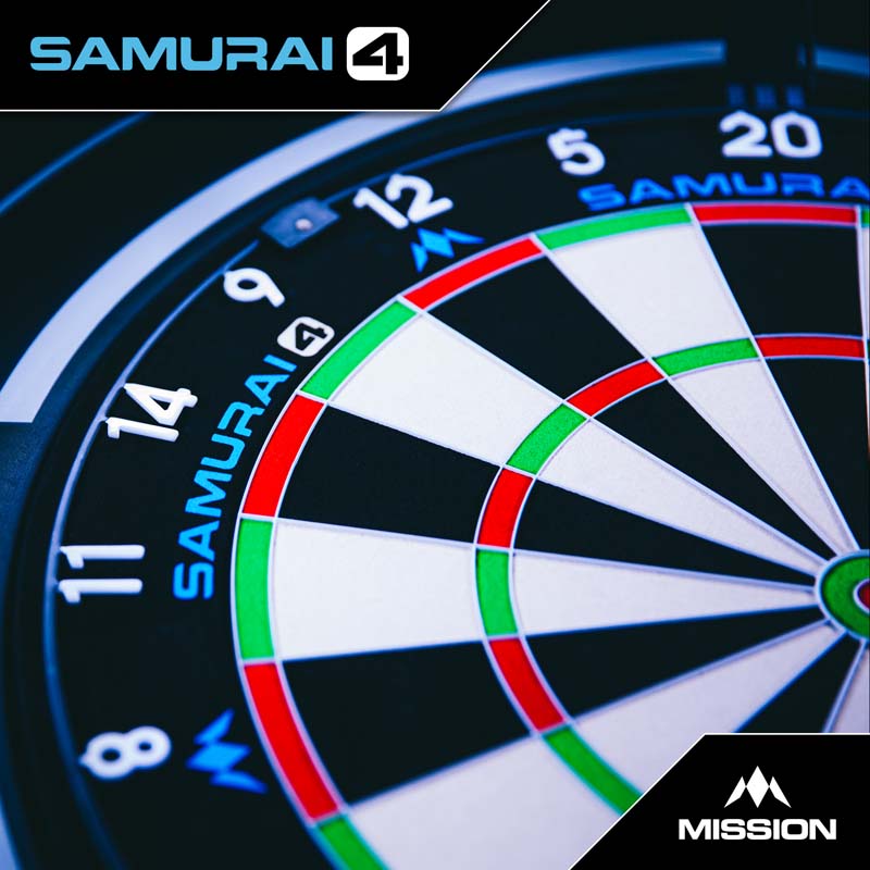 Mission Darttavla Samurai 4 White Spider - 5