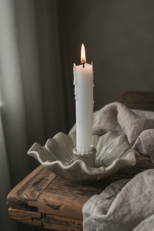 Blomstra Candlestick shell - Majas Cottage