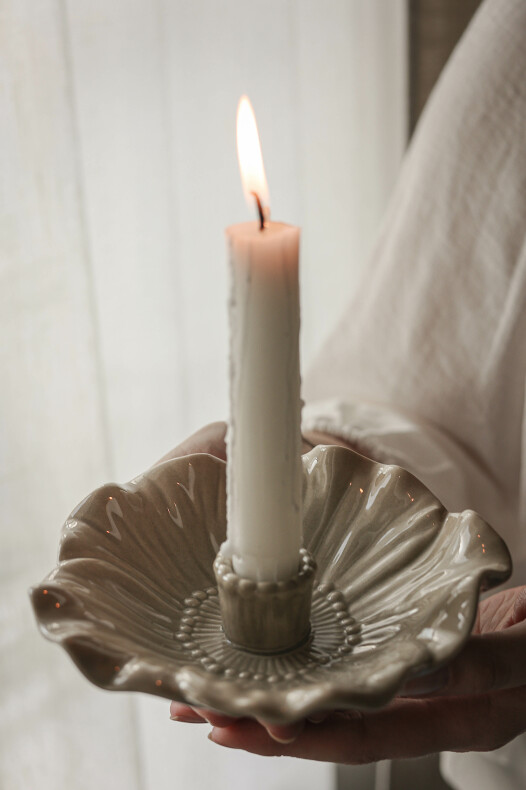 Blomstra Candlestick shell - Majas Cottage