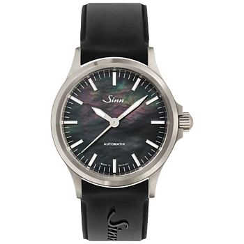556.0105 Sinn 556 I pärlemor S integrerat silikonband med viklås
