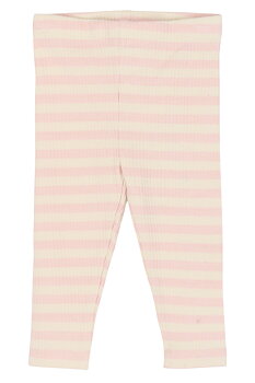 TNSBFro Rib Leggings Peach Whip Striped