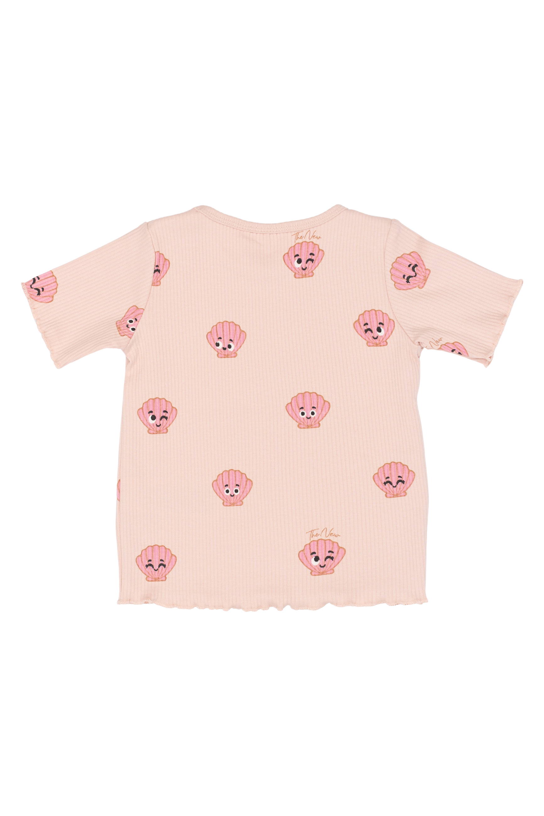 TNSTTinker SS Rib Tee Peach Whip AOP - 2