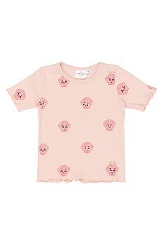TNSTTinker SS Rib Tee Peach Whip AOP