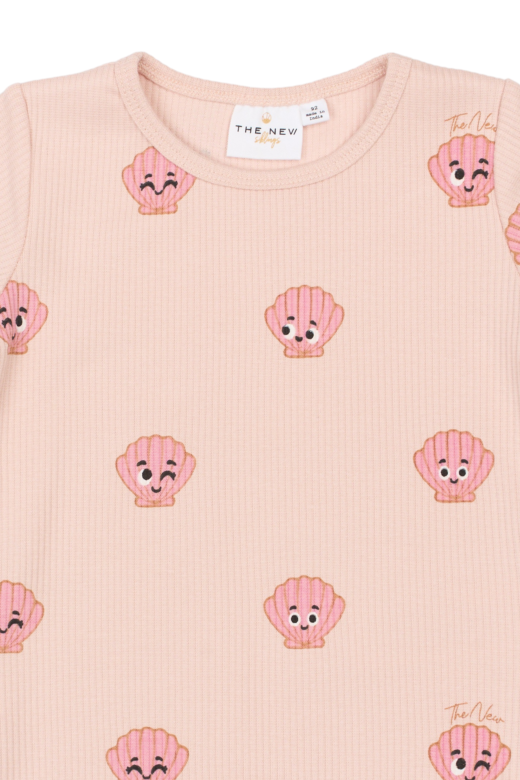 TNSTTinker SS Rib Tee Peach Whip AOP - 3
