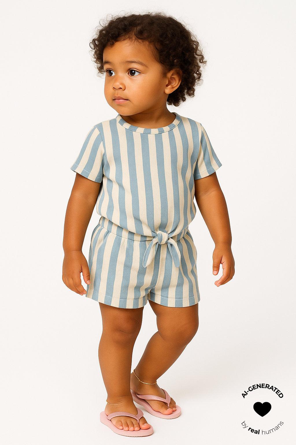 TNSTTaliana SS Tee Forever Blue Striped - 4