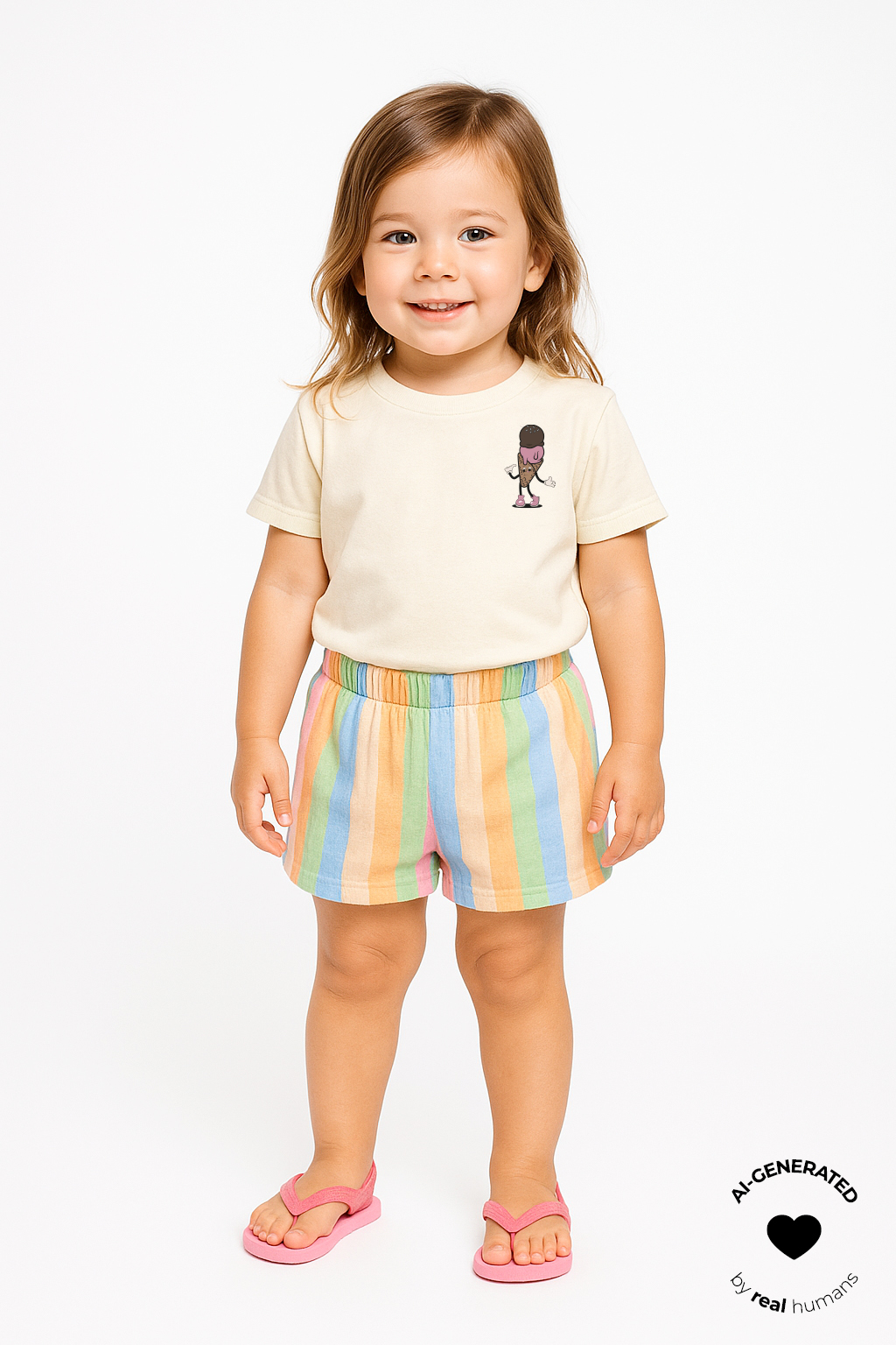TNSTTracie Shorts Multi Striped - 4