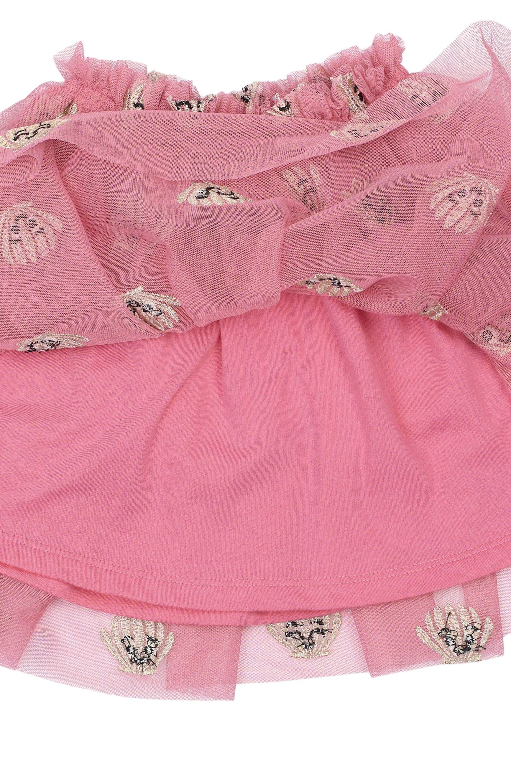 TNSTTulle Skirt Cashmere Rose EMB - 4