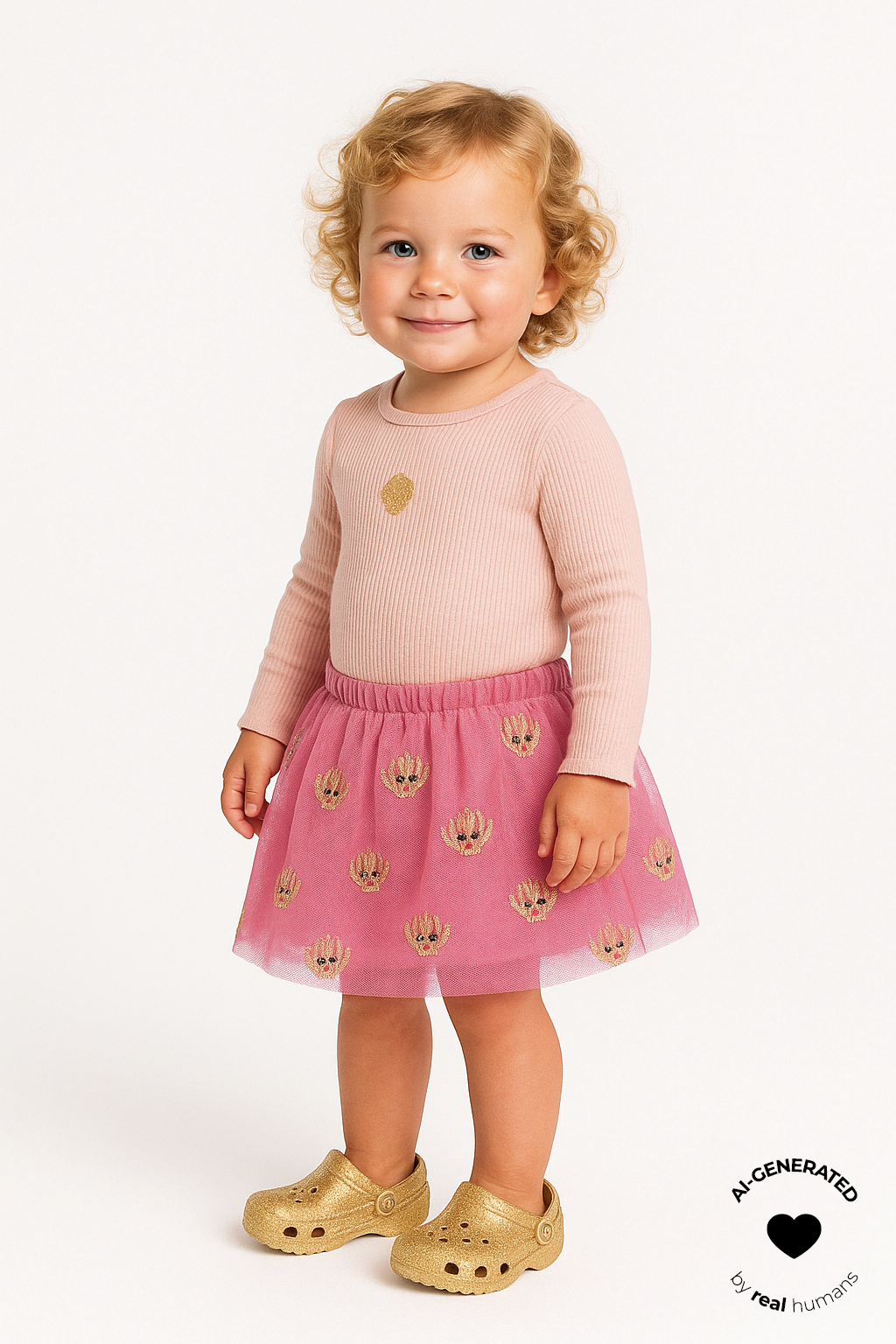 TNSTTulle Skirt Cashmere Rose EMB - 3