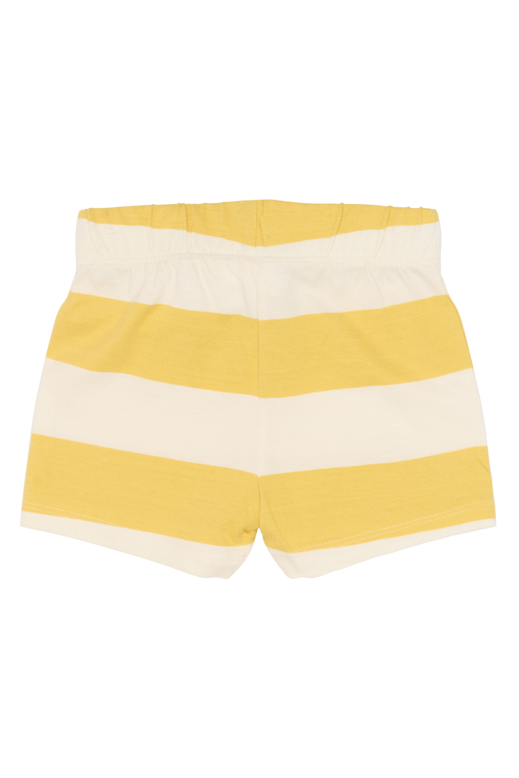 TNSTTrevor Jersey Shorts Cream Gold Striped - 2