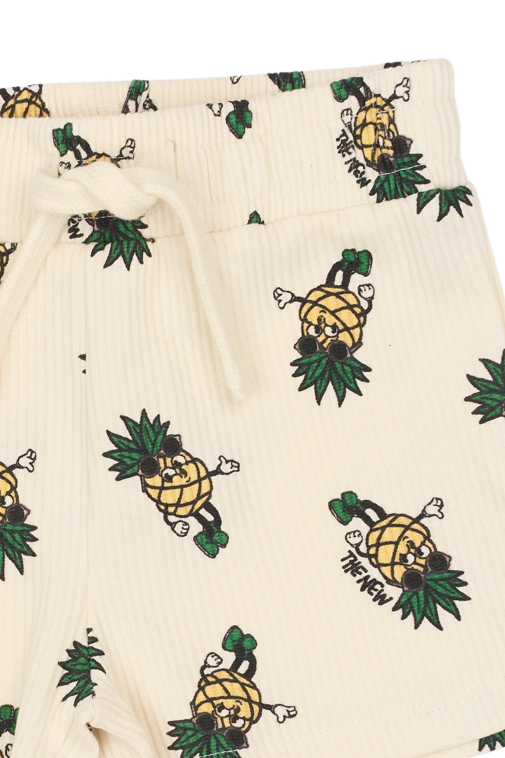 TNSTTravis Rib Shorts Gardenia AOP - 3