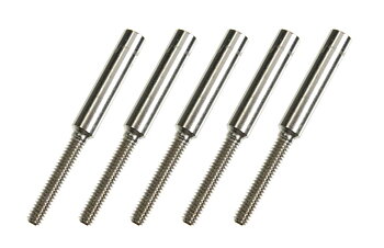 G-Force Threaded Coupler - M2 - Outer - Wire Dia. 2.1mm - 5 pcs
