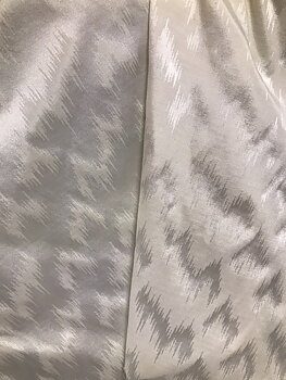 Vit Bomulls Jacquard