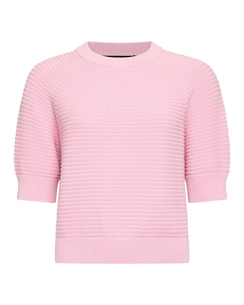 Bomullsjumper Lily Mozart ljusrosa - 3