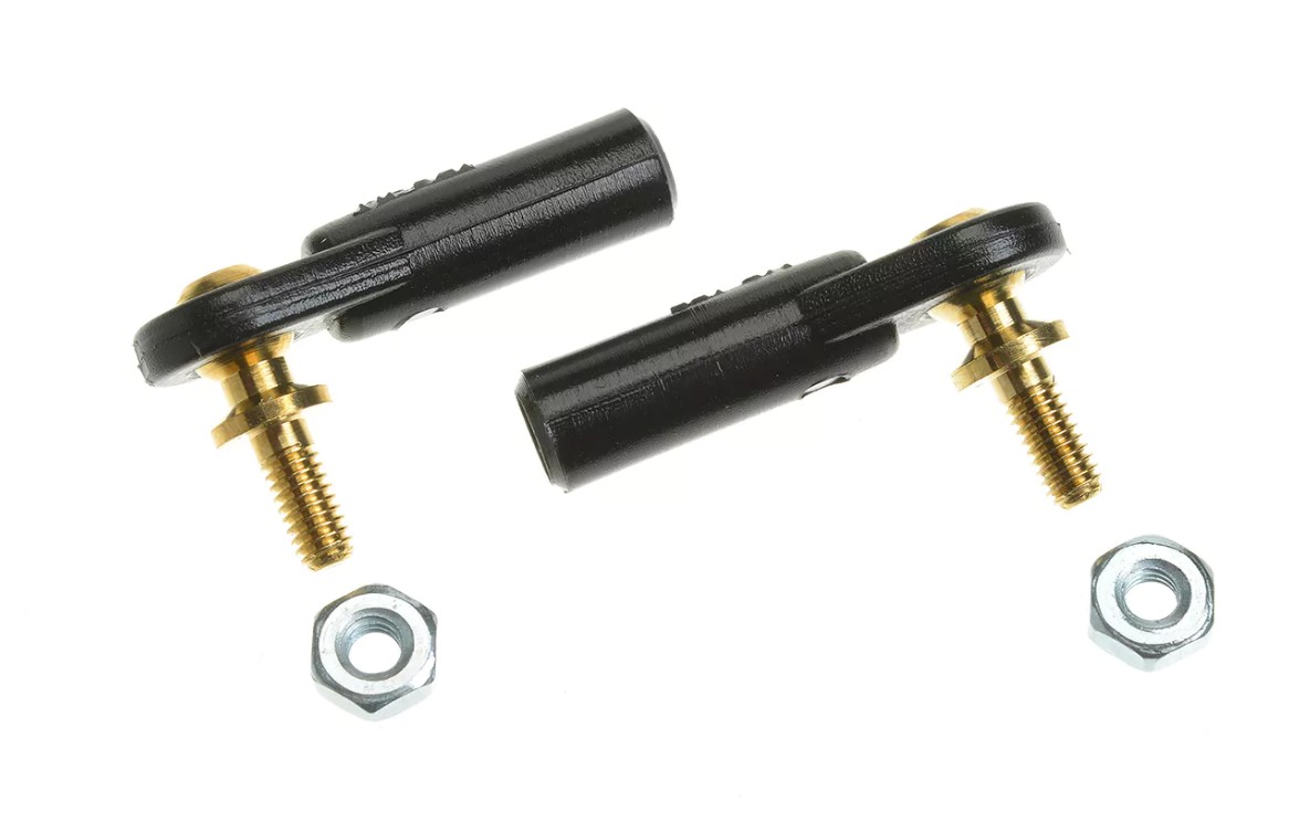 G-Force Nylon Ball Link - M2.5 - Medium - M2,5 Short Ball - 2 pcs