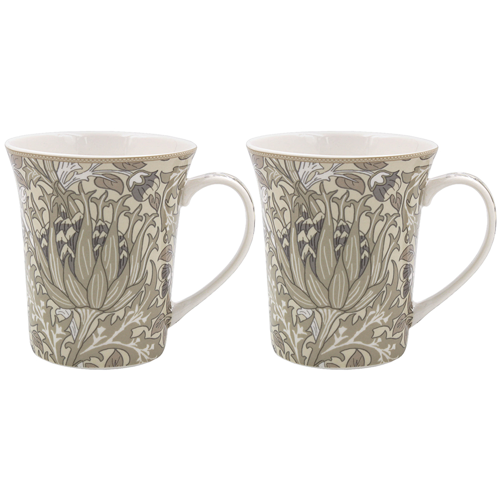 William Morris Artichoke - 2-pack muggar i presentkartong