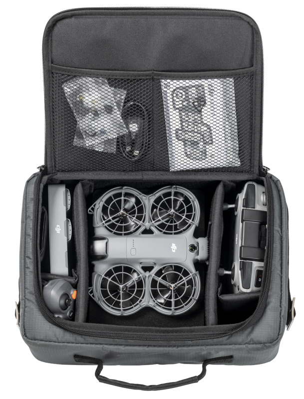 B&W Outdoor Cases BW Outdoor Drone.Bag TEX-117.Neo2 for DJI Neo 2 Fly More Combo, Grey - 2