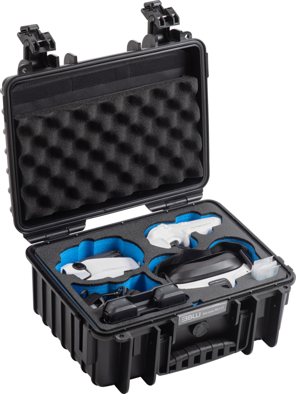 B&W Outdoor Cases BW Outdoor Drone.case PP.117.Antigravity I Case type 3000 I Antigravity A1 I Black - 3