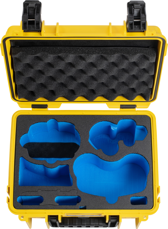 B&W Outdoor Cases BW Outdoor Drone.case PP.117.Antigravity I Case type 3000 I Antigravity A1 I Yellow - 2