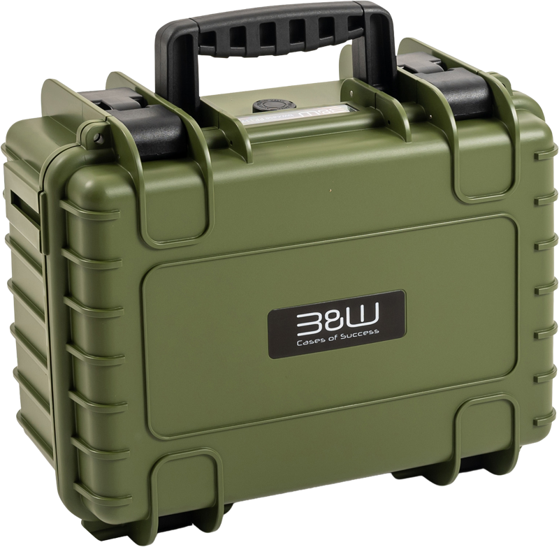 B&W Outdoor Cases BW Outdoor Drone.case PP.117.Antigravity I Case type 3000 I Antigravity A1 I Bronze Green - 5