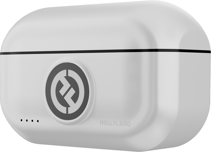Hollyland Lark M2 USB-C - Wireless Lavalier Microphone with USB-C Plug (Duo,Ivory White)) - 4