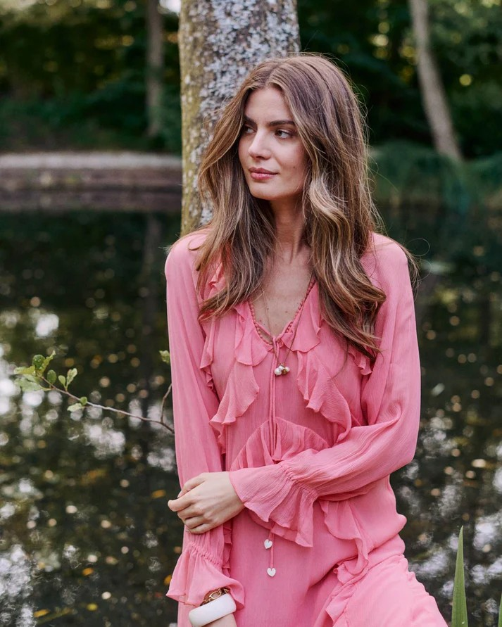 Gaia Dress - Mauveglow - Moliin