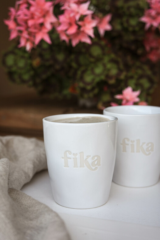 Mugg - Fika - Vit - Majas Cottage - 3