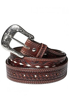 Stars and stripes läderbälte 