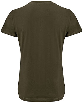 T-shirt Kvarken dimmgrön dam