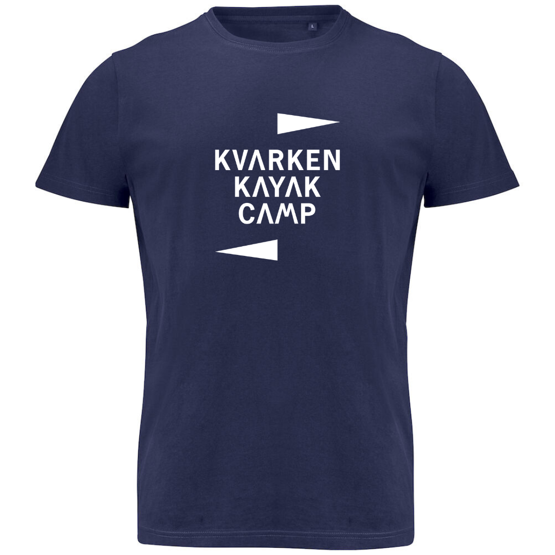 T-shirt Kvarken marinblå herr