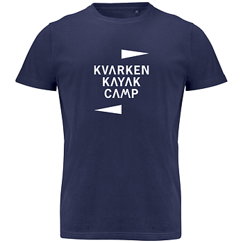 T-shirt Kvarken marinblå herr