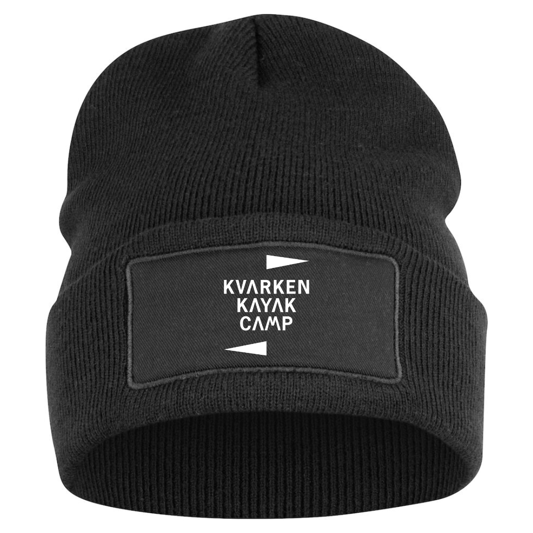 Kvarken stickad mössa patch - 2