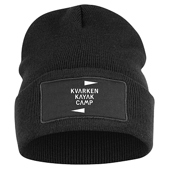 Kvarken stickad mössa patch