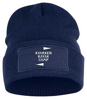Kvarken stickad mössa patch