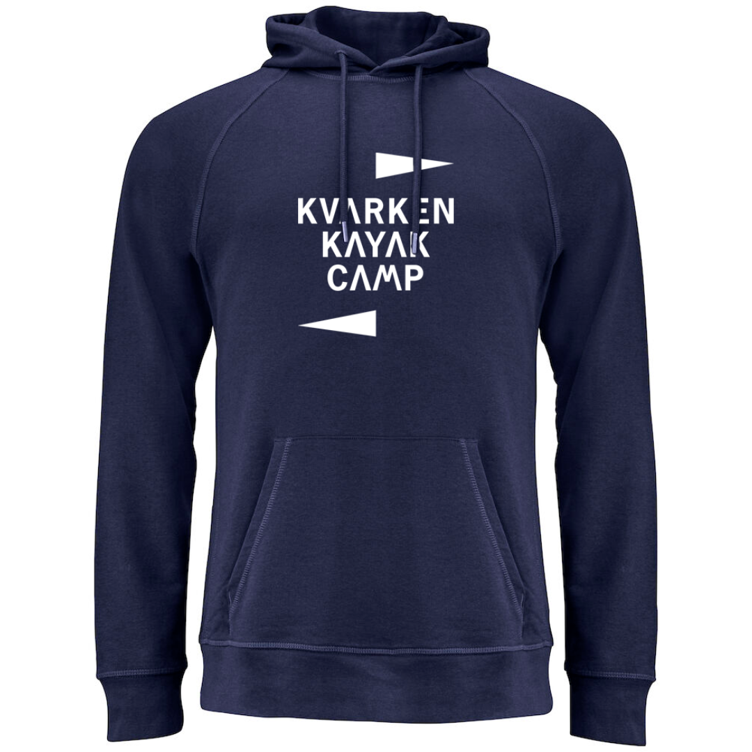 Hoodtröja marinblå Kvarken herr