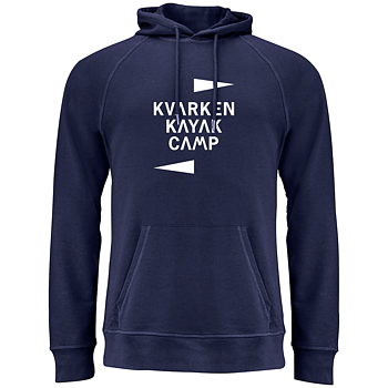 Hoodtröja marinblå Kvarken herr