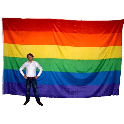 Pride Flag für Fahnenmast 3 x 4,5m - 3