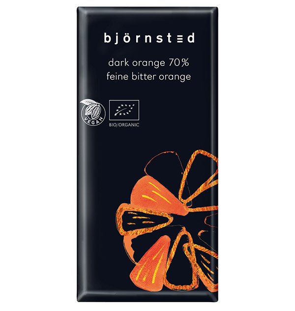 Dark Orange 70% 100g x10, EKO