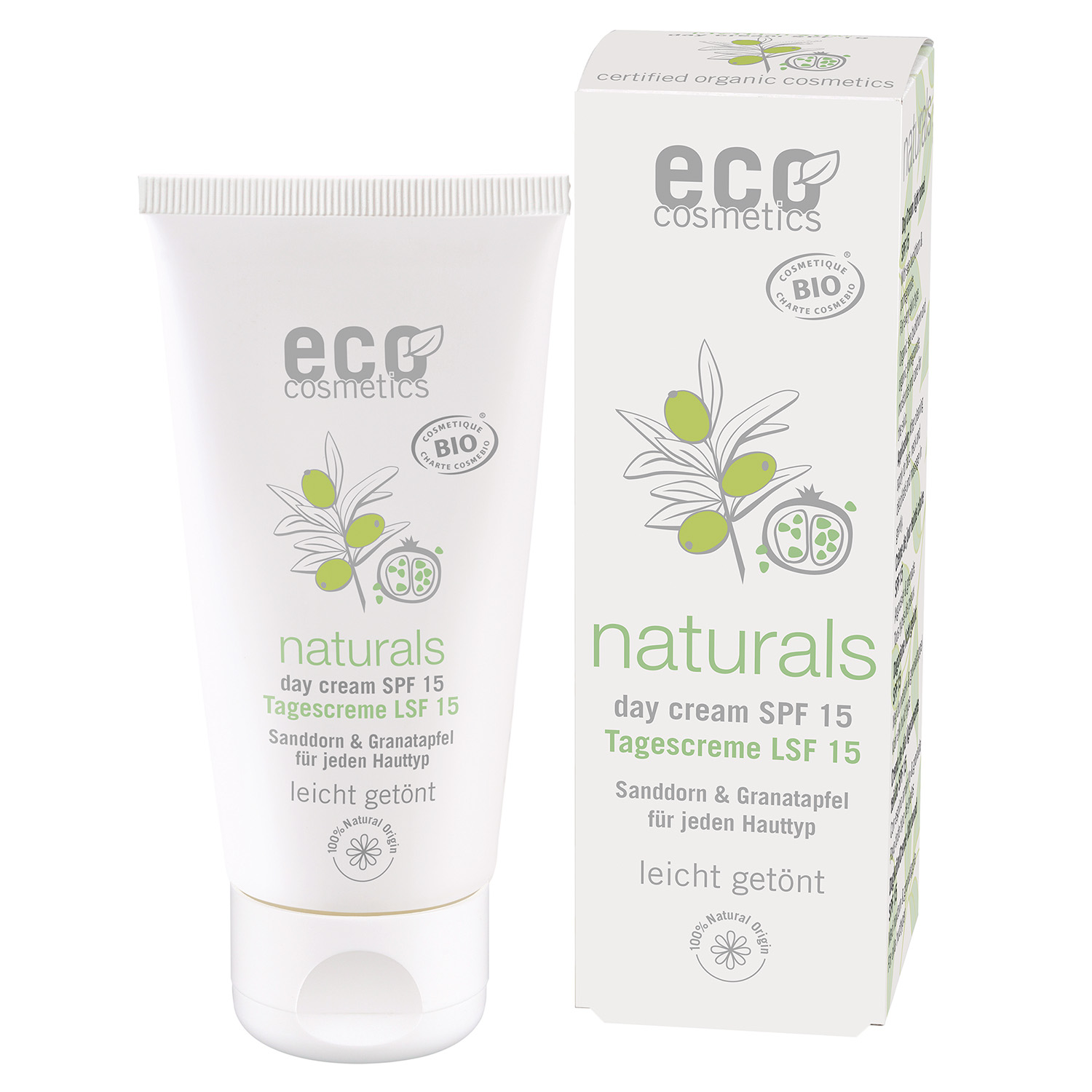 Day spf15 tonad Havtorn & granatäpple 50ml x4, EKO
