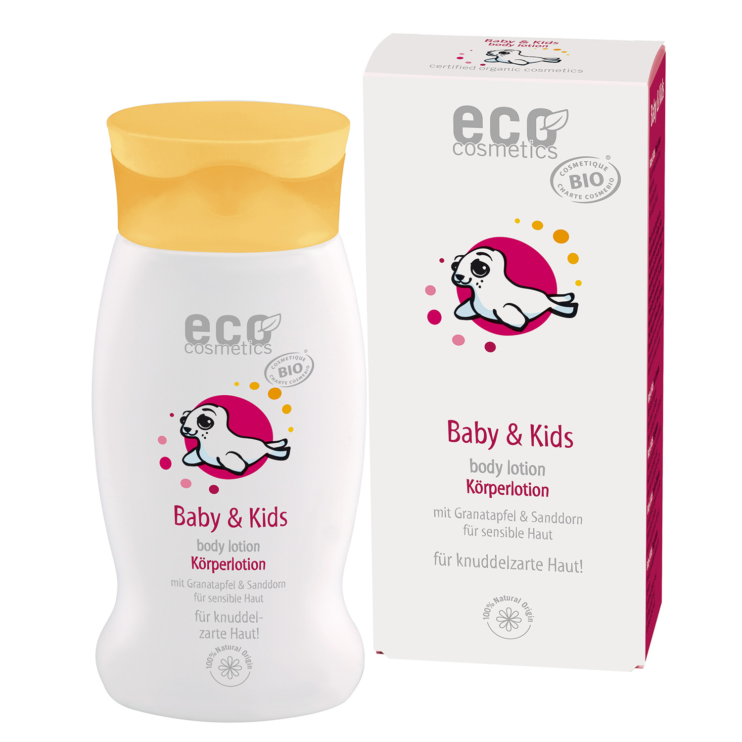 Baby body lotion Granatäpple havtorn 200ml x4, EKO