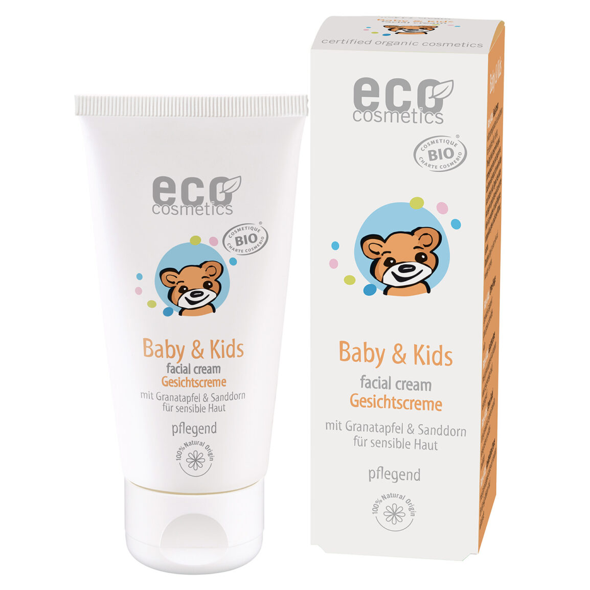 Baby ansiktskräm Granatäpple havtorn 50ml x4, EKO