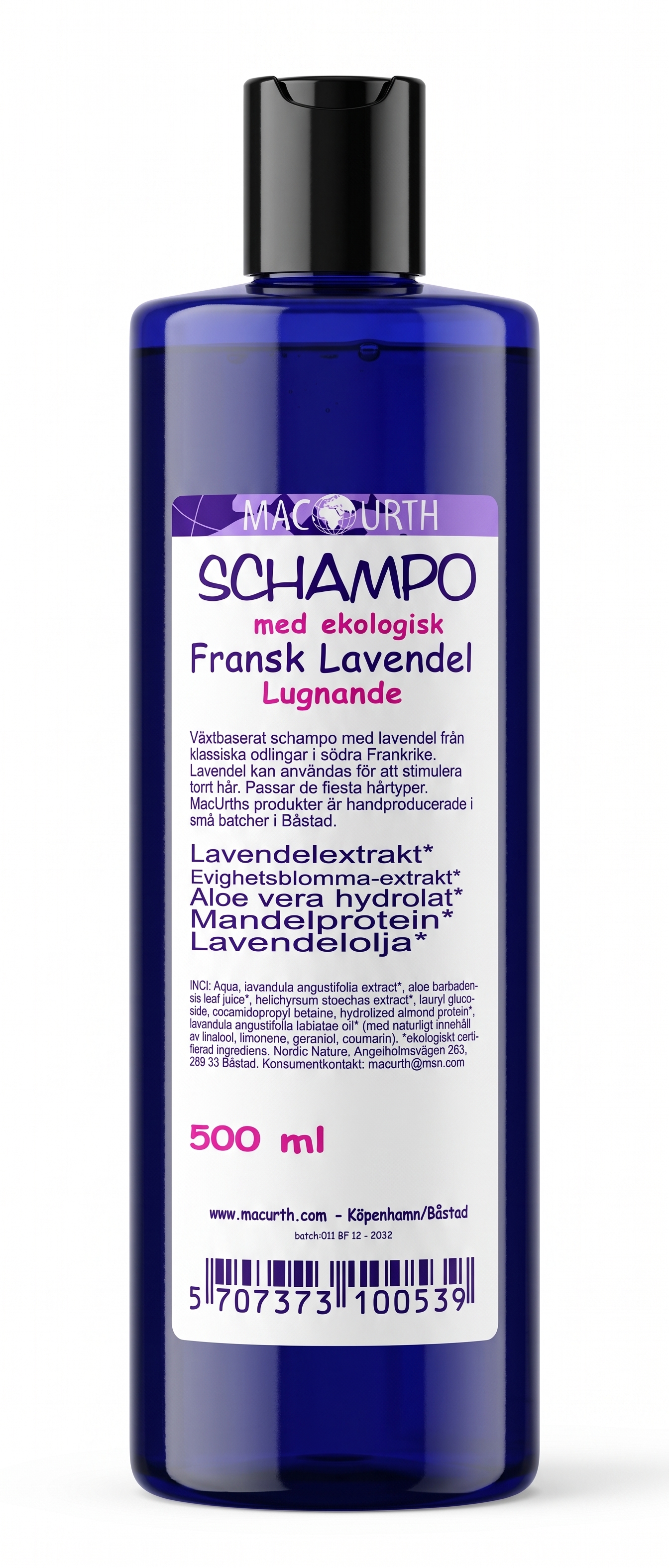 Schampo fransk lavendel 500 ml x6