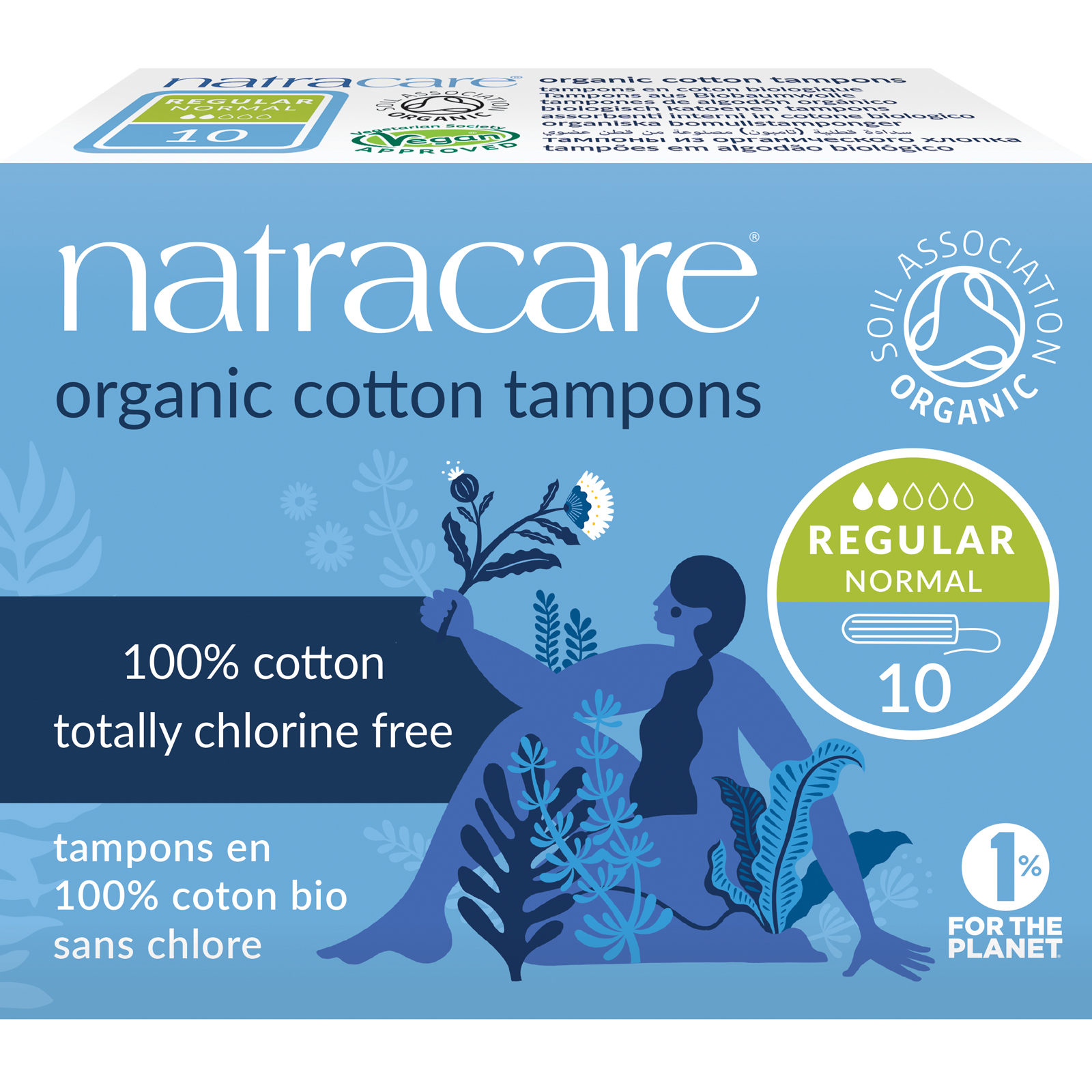 Tampong 10-pack: Regular x20, EKO
