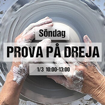 PROVA PÅ DREJA Söndag 1/3 10:00-13:00