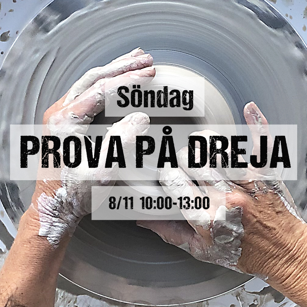 PROVA PÅ DREJA Söndag 8/11 10:00-13:00