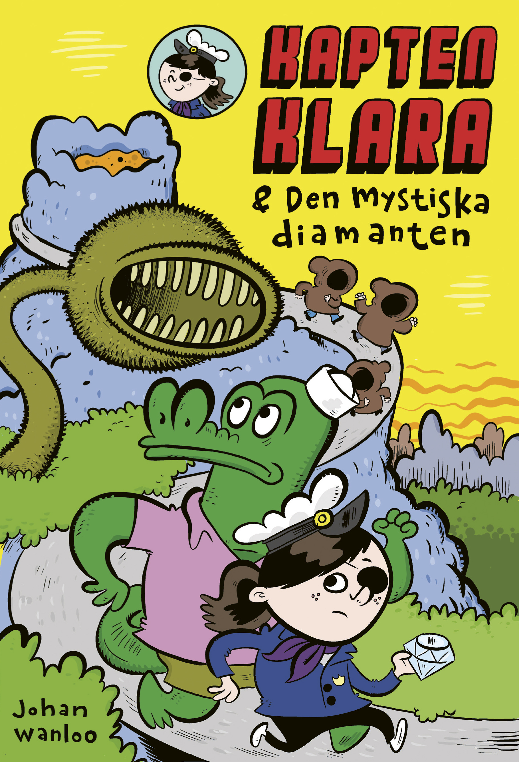 Johan Wanloo Kapten Klara och den mystiska diamanten