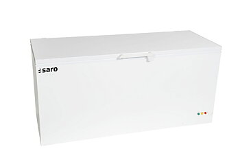 Glass freezer, lockable 564L