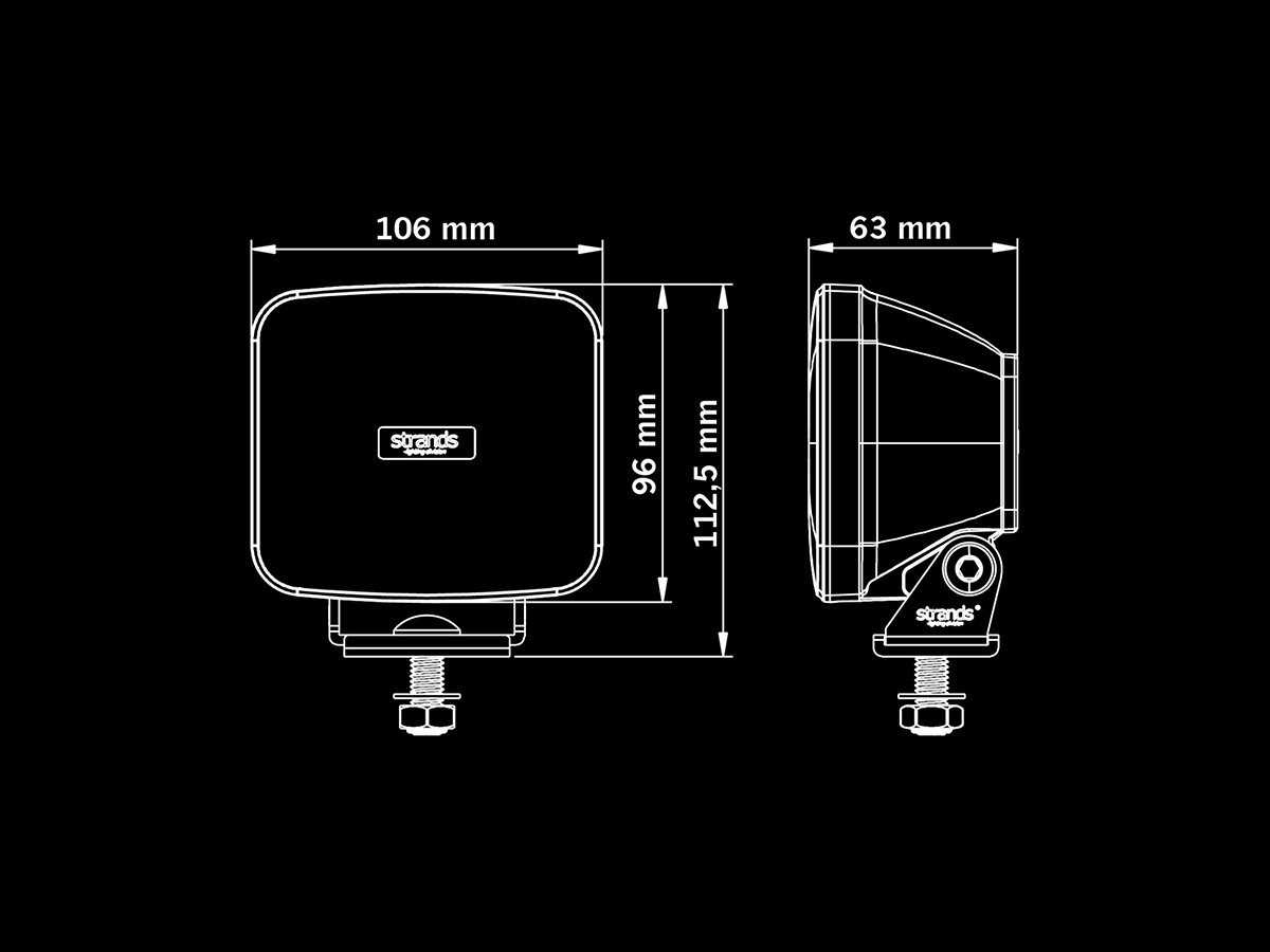 IZE LED OG 42W Arbetslampa - 3